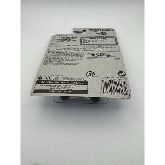 Hot Wheels Toyota AE-86 Corolla 2006 First Editions White 1:64 Collector 2/38 - Picture 7 of 7